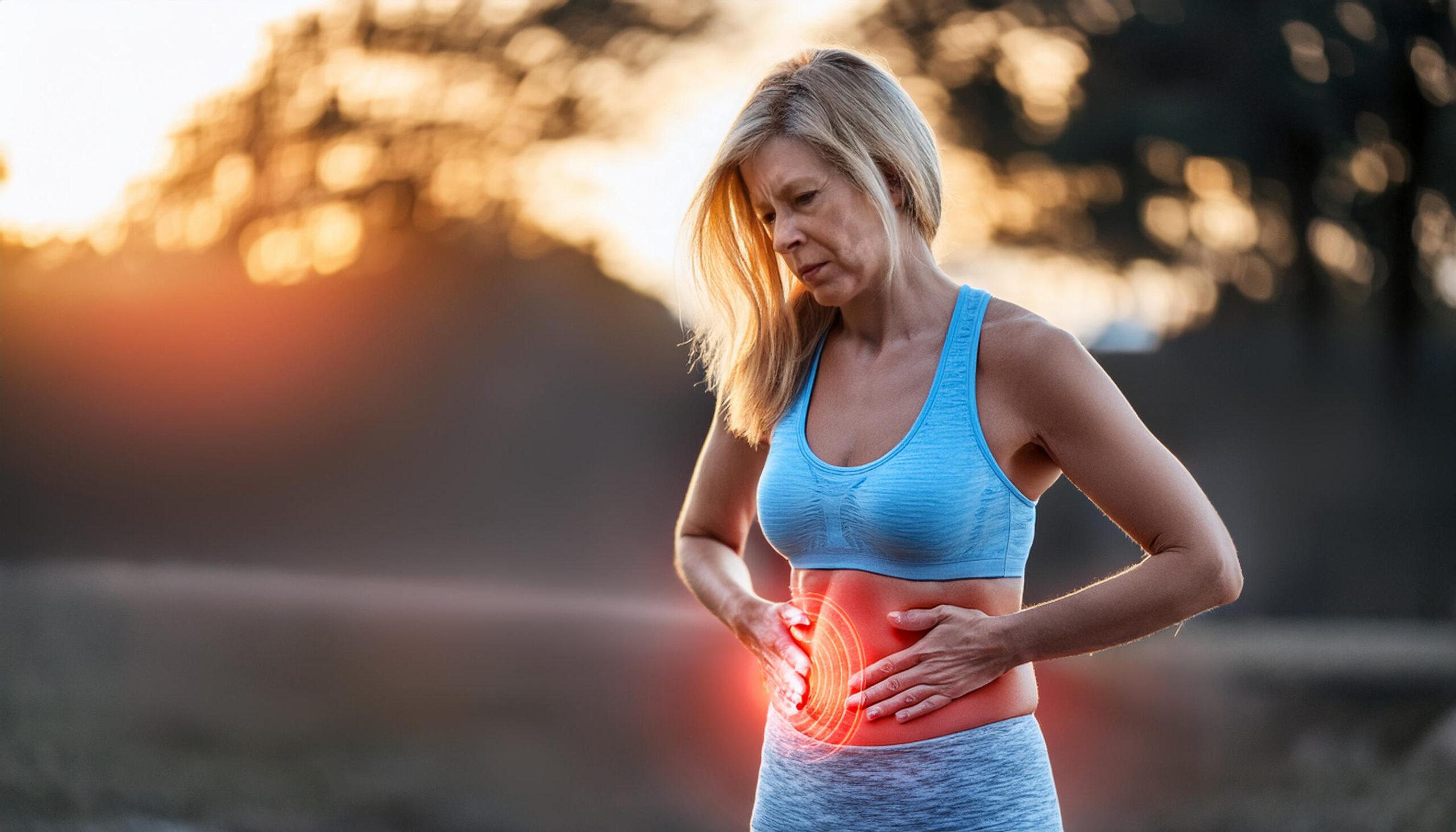 Mulher de 35 anos com sintomas da menopausa